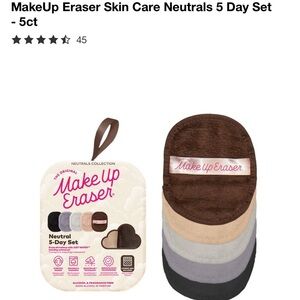 MakeUp Eraser Neutral Collection Set of 5